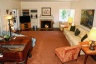 Living room at vacation rental in Carmel