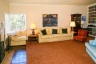 Living room at vacation rental in Monterey