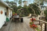 Back deck at Monterey vacation rental